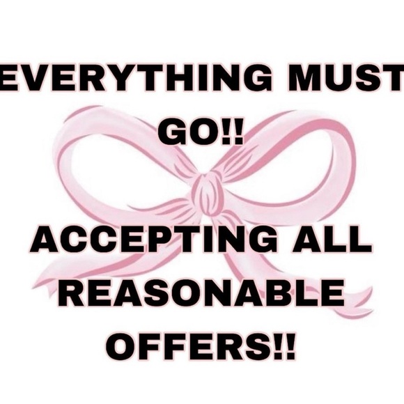 I need to sell everything on my page, will accept anything 😊😊 - Picture 1 of 1